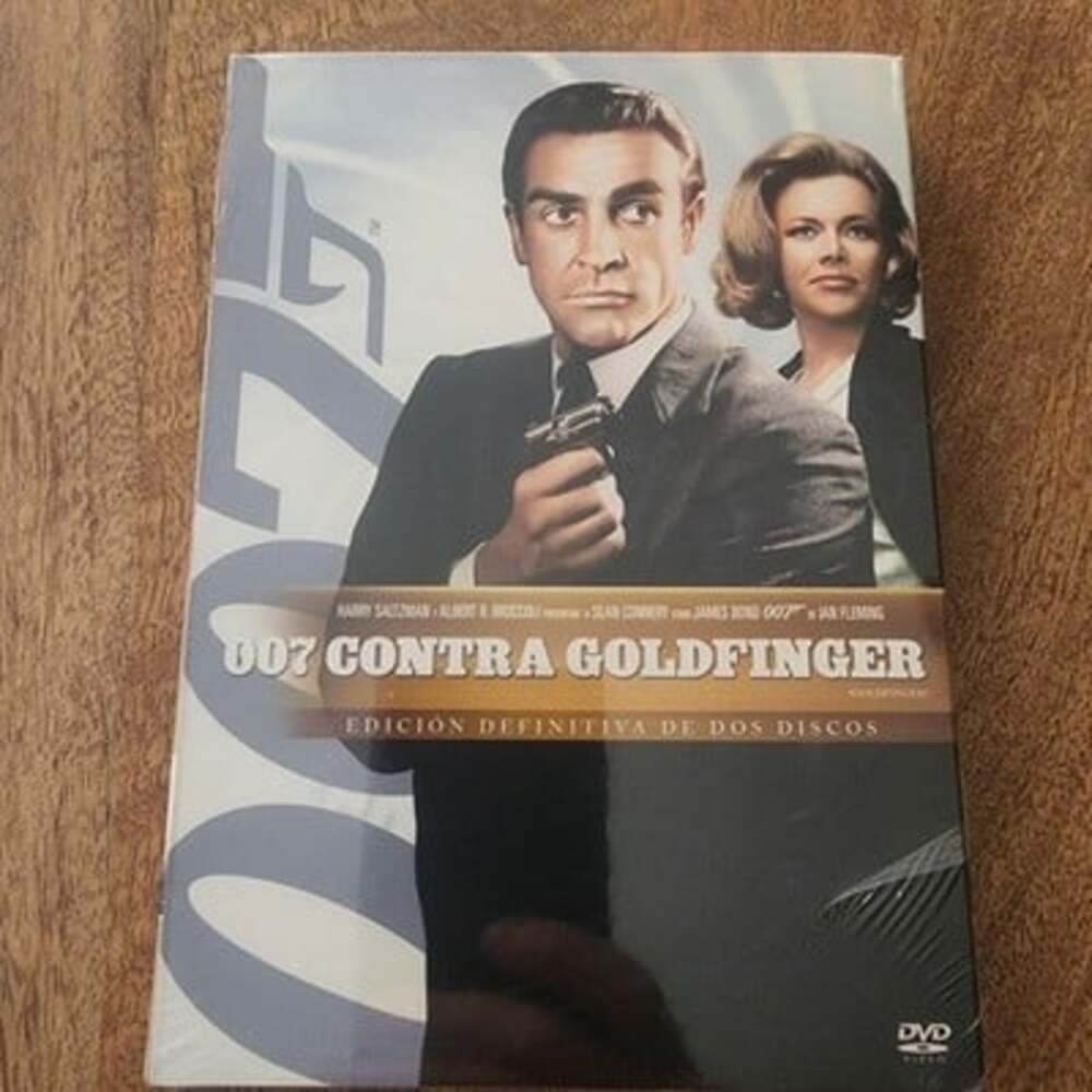 James Bond 007 Goldfinger DVD 2-Disc Definitive Edition Sealed Spanish Connery